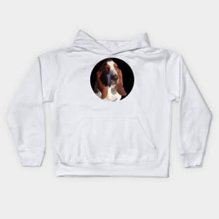 Basset Hound Kids Hoodie